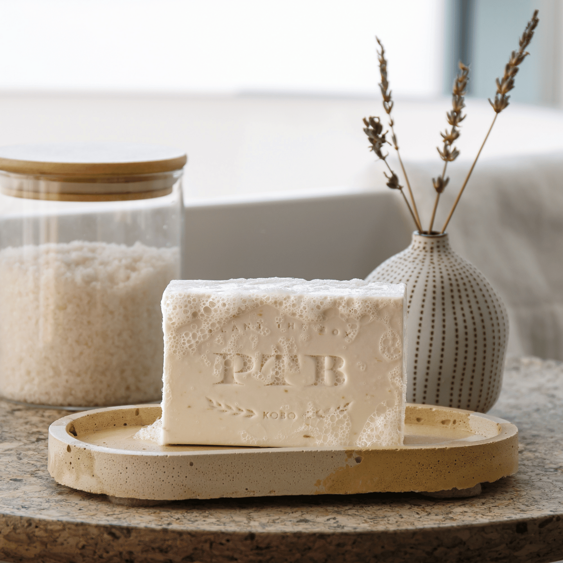 Alternate image of ptb heath lavender soap