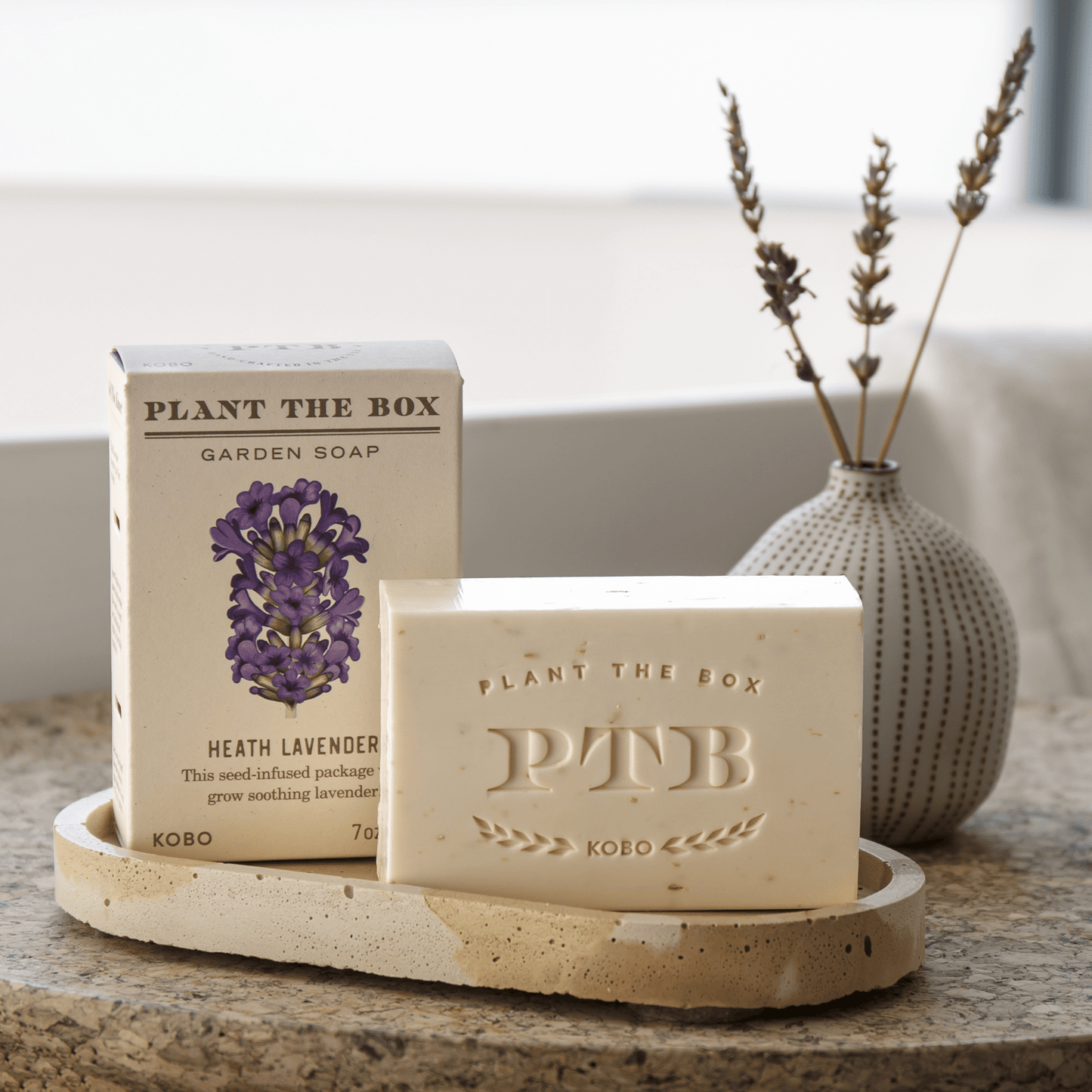 Alternate image of ptb heath lavender soap