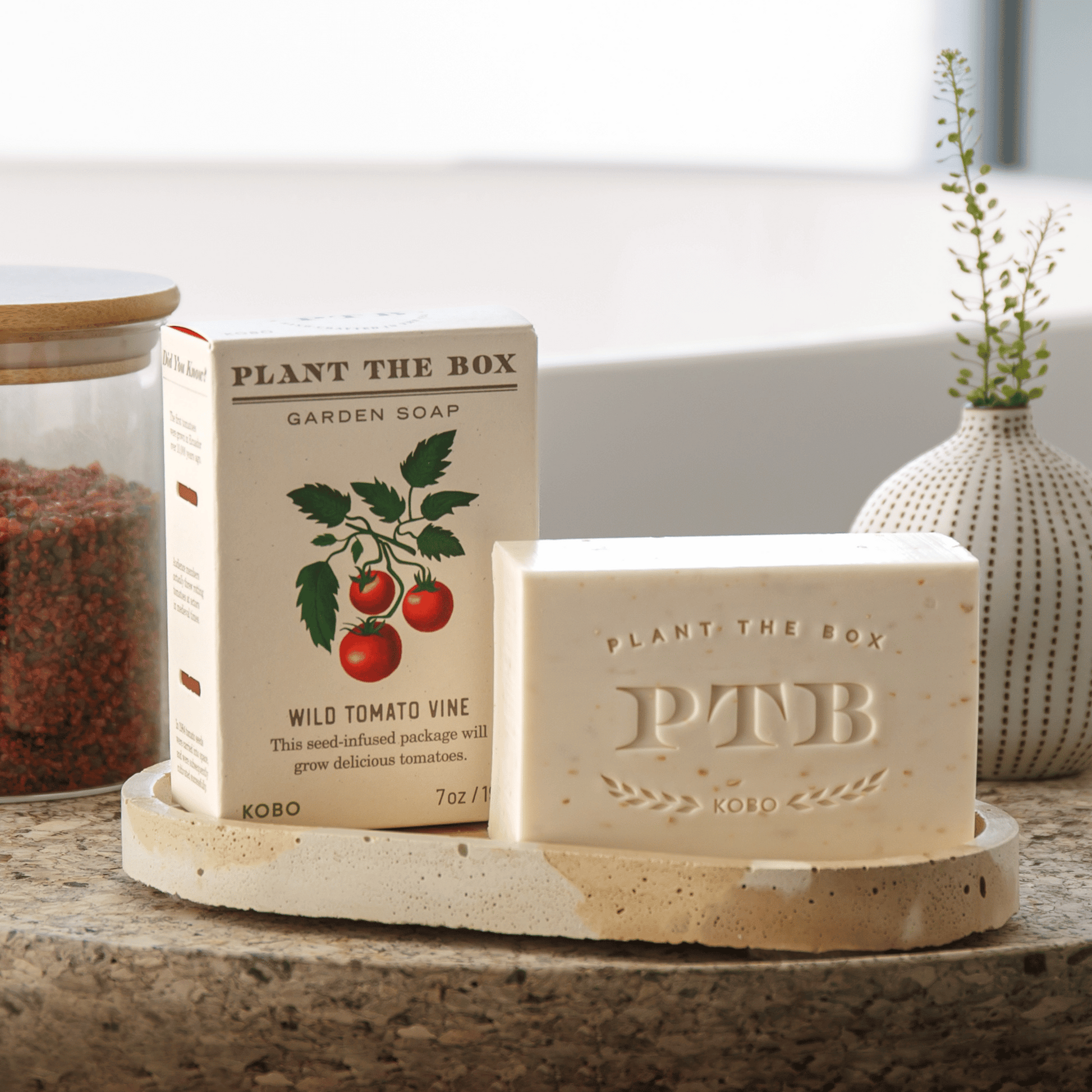 Alternate Image of Wild Tomato Vine Plant The Box Soap