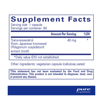 Alternate Image of Resveratrol Capsules 60 ct