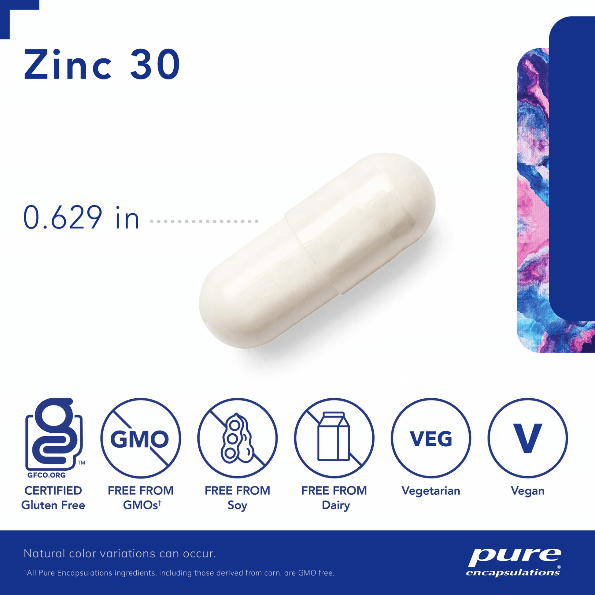 Alternate Image of Zinc 30, white supplement bottle
