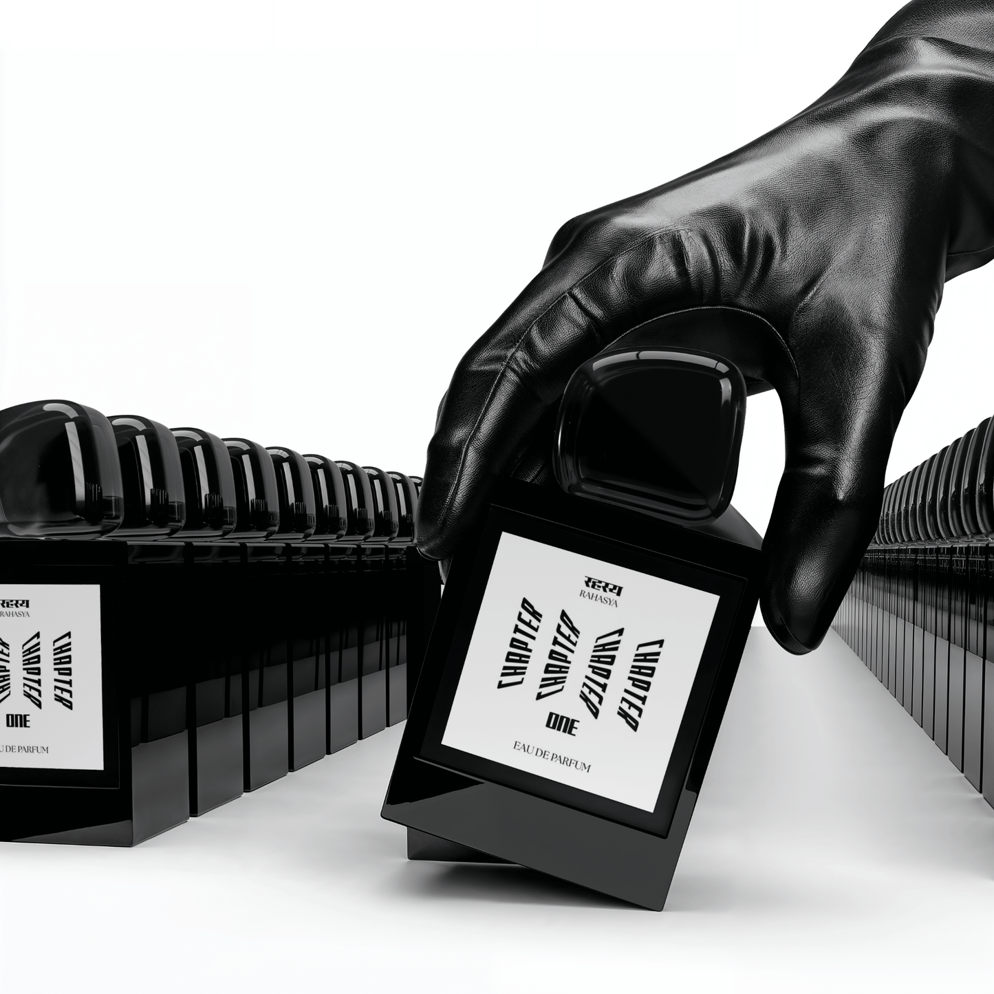 Alternate Image of Chapter One EDP black perfume bottle with white label