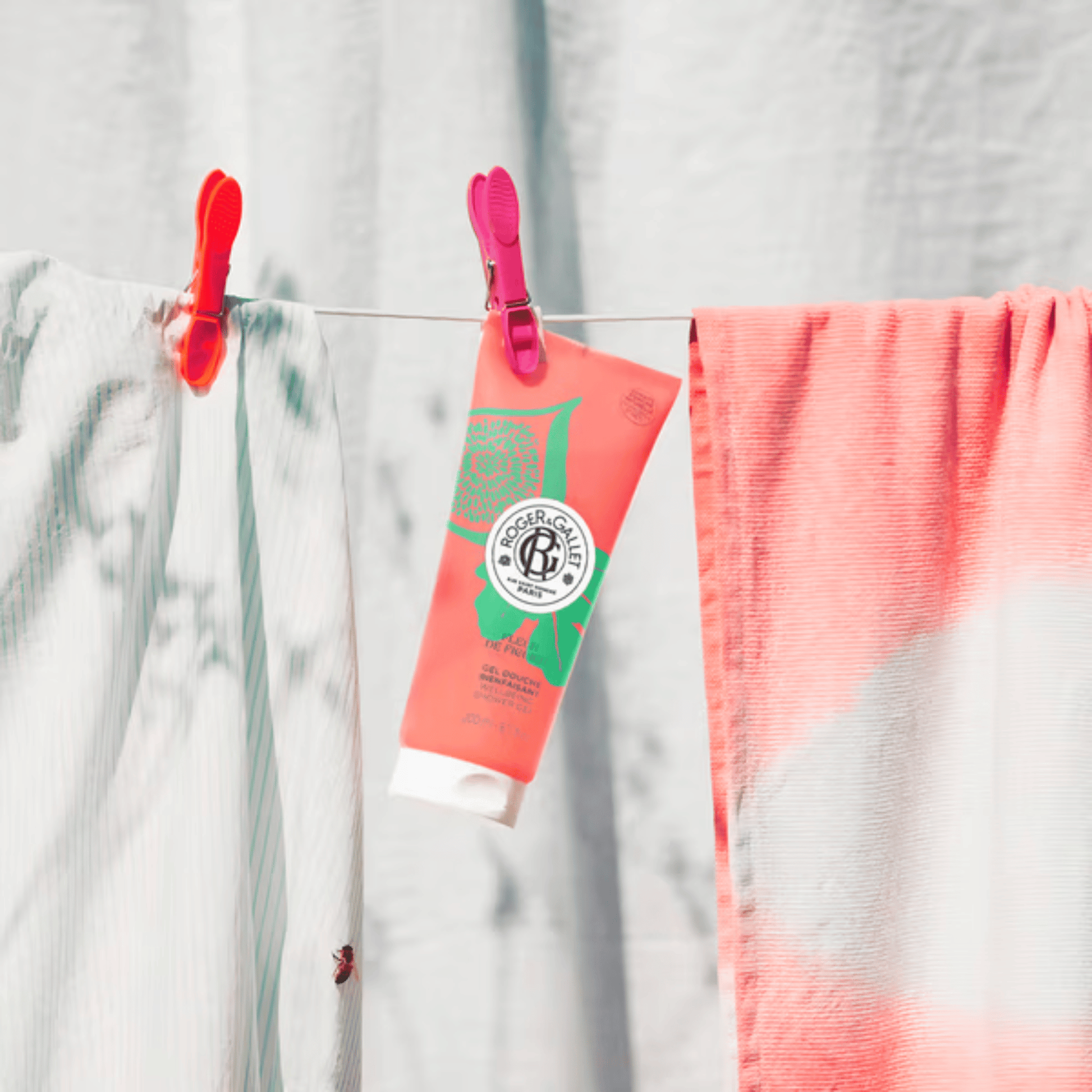Alternate Image of Fleur De Figuier Wellbeing Shower Gel, peach shower gel tube