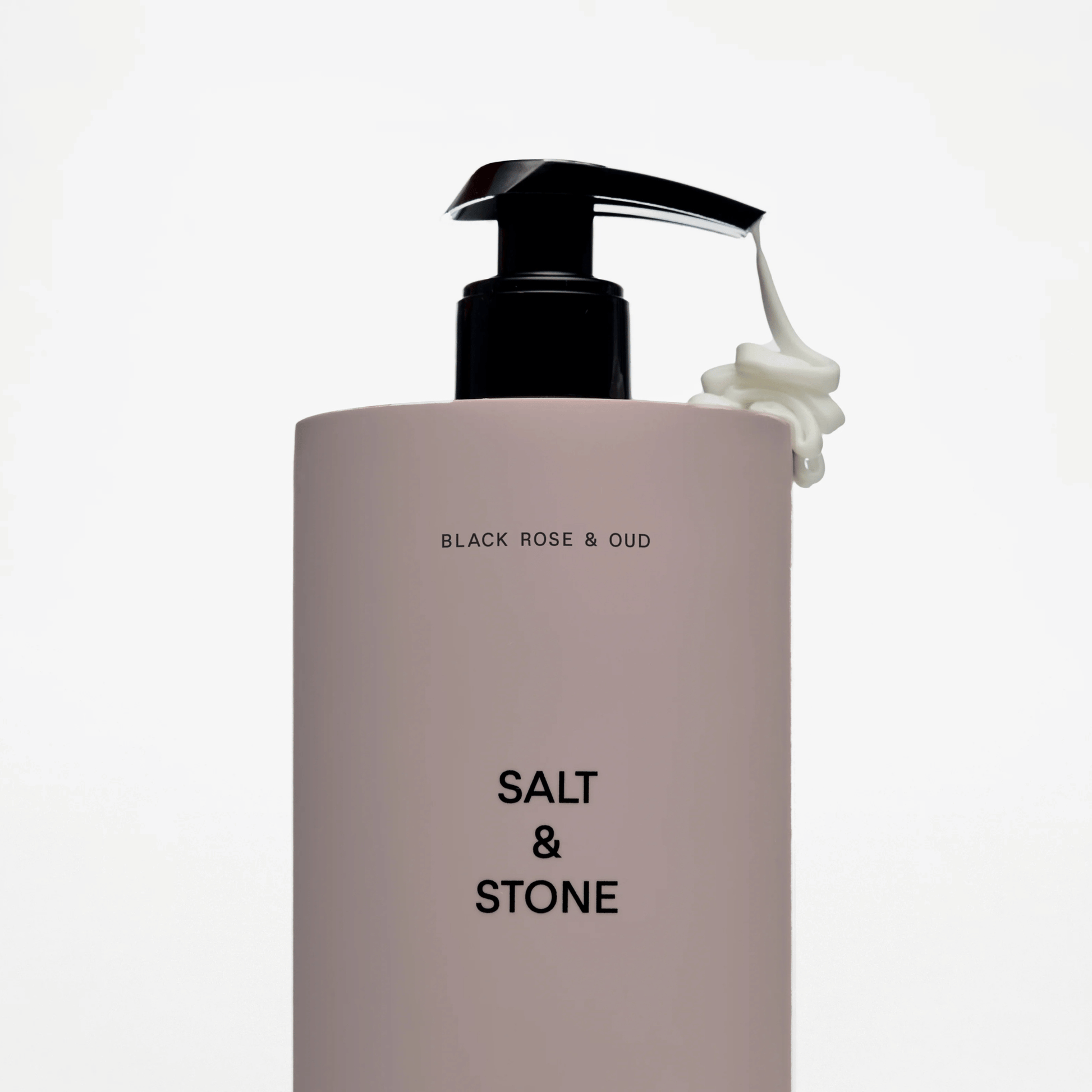 Alternate Image of Black Rose and Oud Body Lotion, round lotion bottle with pump