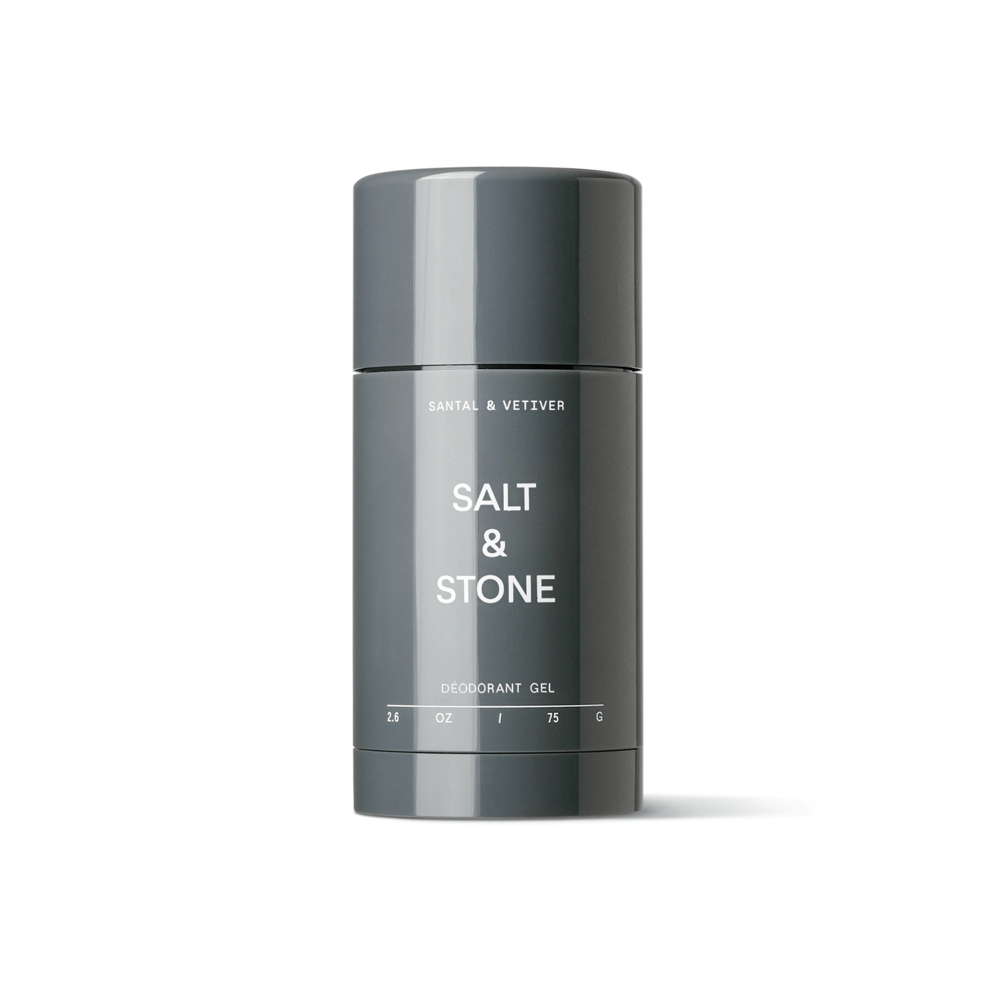 Primary Image of Santal and Vetiver Natural Deodorant Gel, round deodorant stick