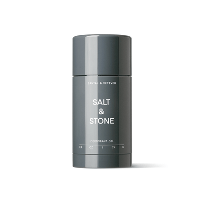 Primary Image of Santal and Vetiver Natural Deodorant Gel, round deodorant stick