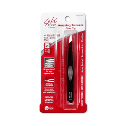 Alternate Image of Black Slant Tip Tweezers