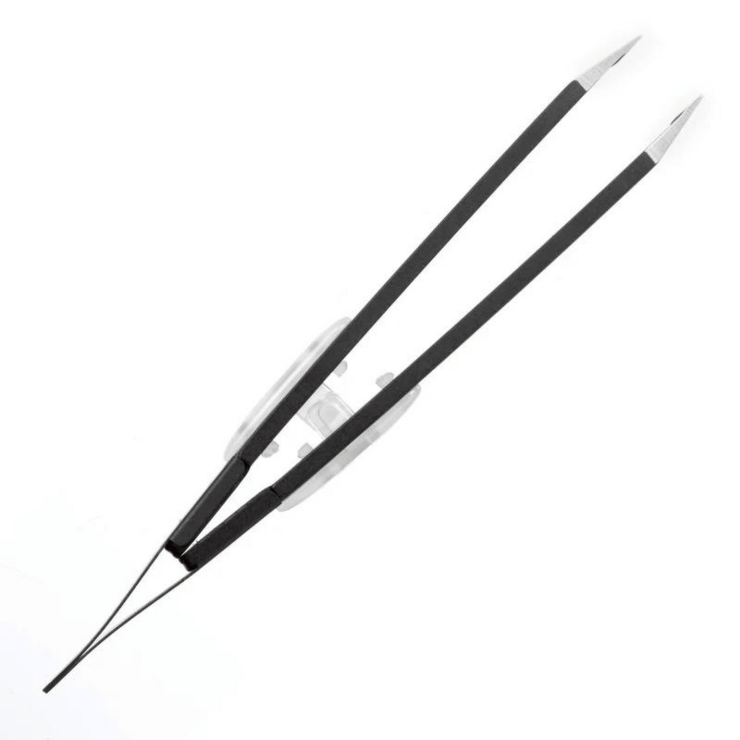 Alternate Image of Black Slant Tip Tweezers