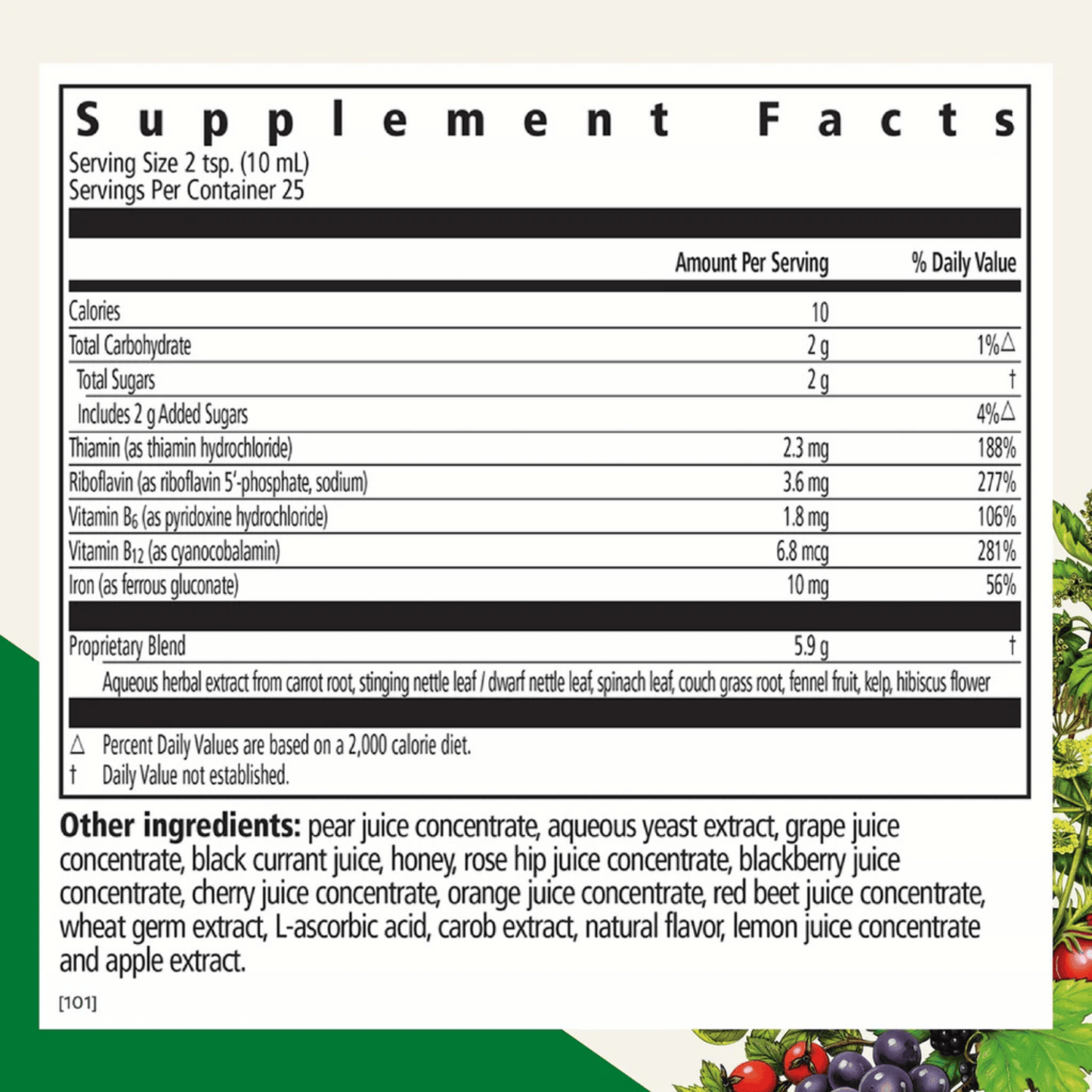 Alternate Image of Floradix Iron & Herbs