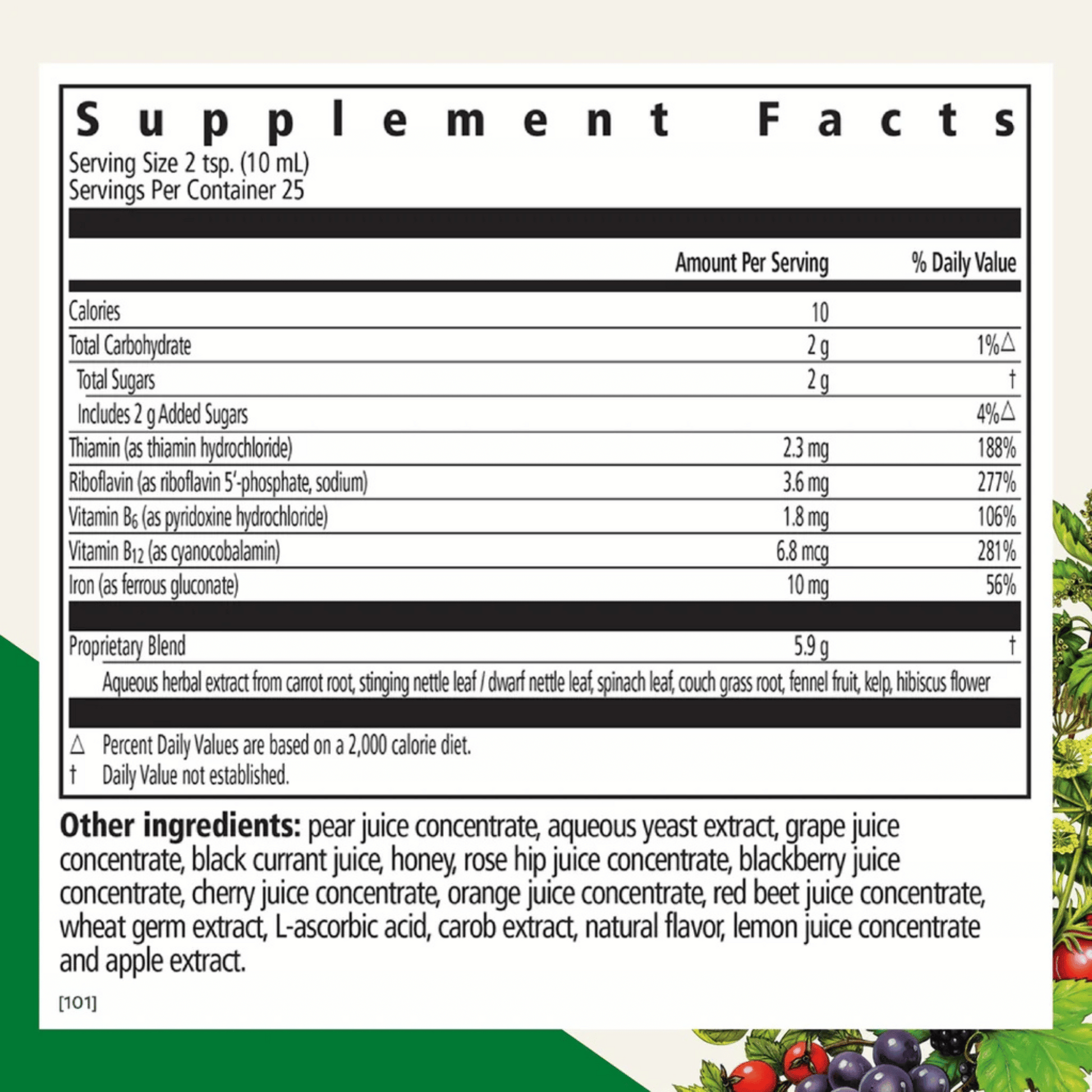 Alternate Image of Floradix Iron & Herbs