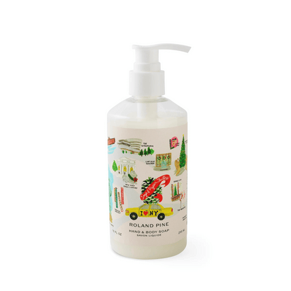 Primary Image of Holiday in New York Roland Pine Hand & Body Wash
