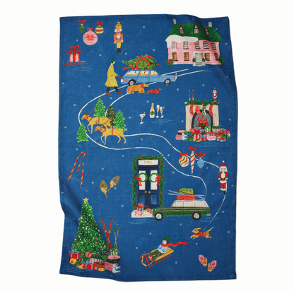 Alternate image of Soap & Paper Factory Home for the Holidays Tea Towel