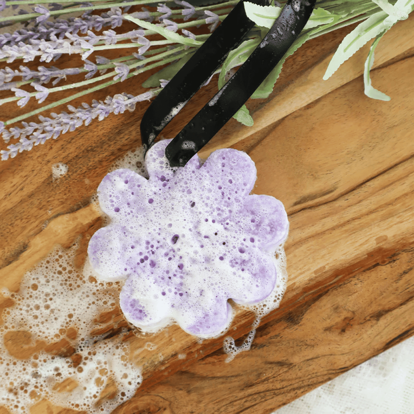 Alternate Image of French Lavender Wild Flower Beth Sponge