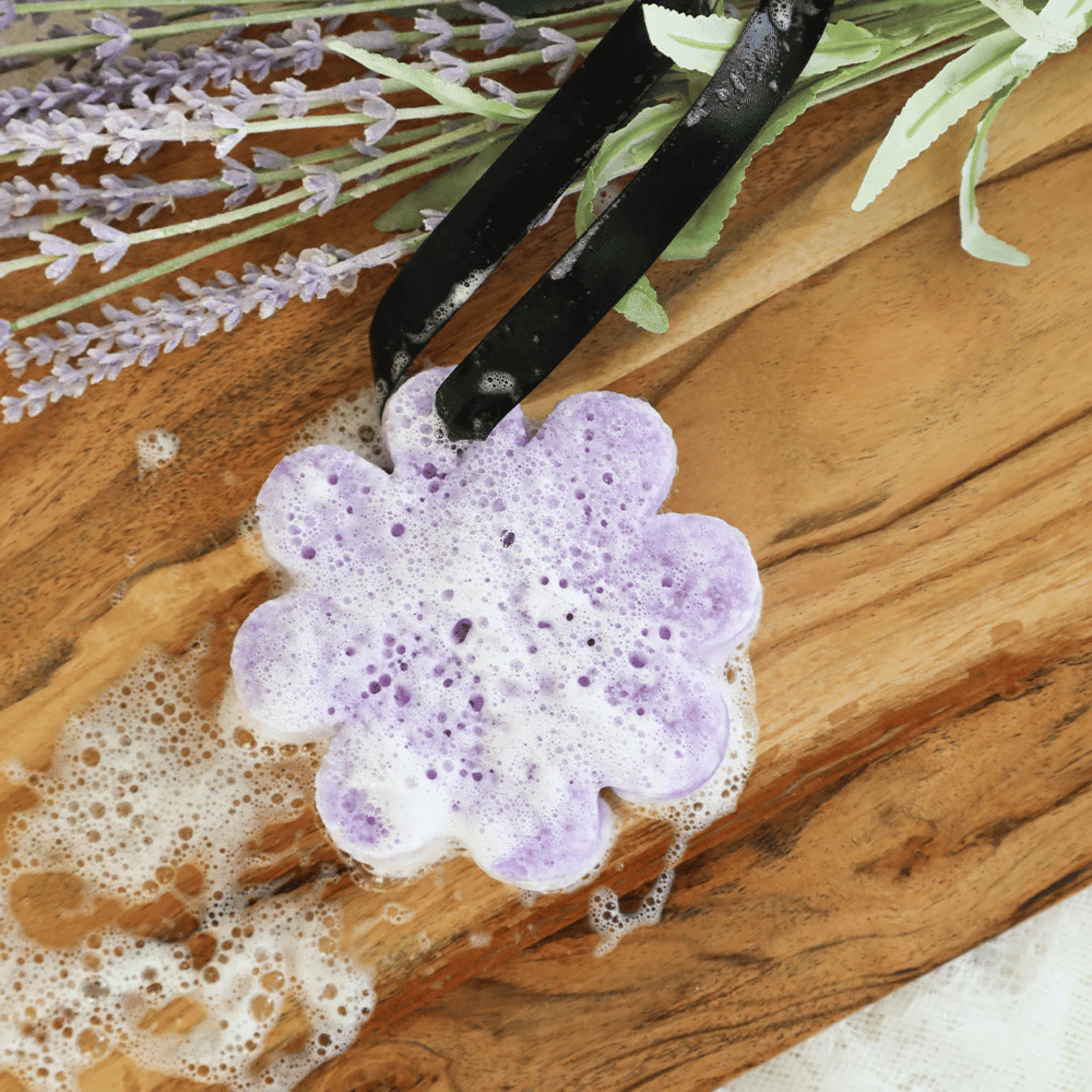 Alternate Image of French Lavender Wild Flower Beth Sponge