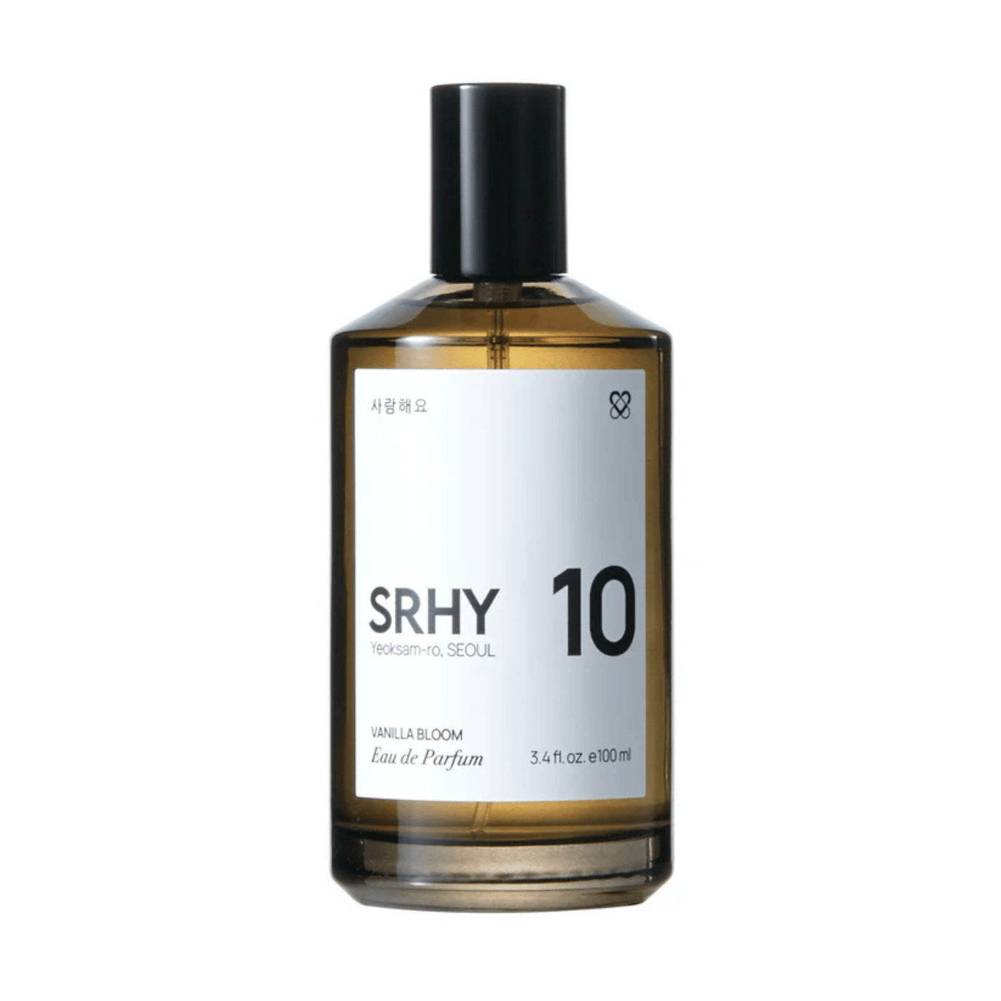 Primary Image of 10. Vanilla Bloom EDP, brown perfume bottle with white label