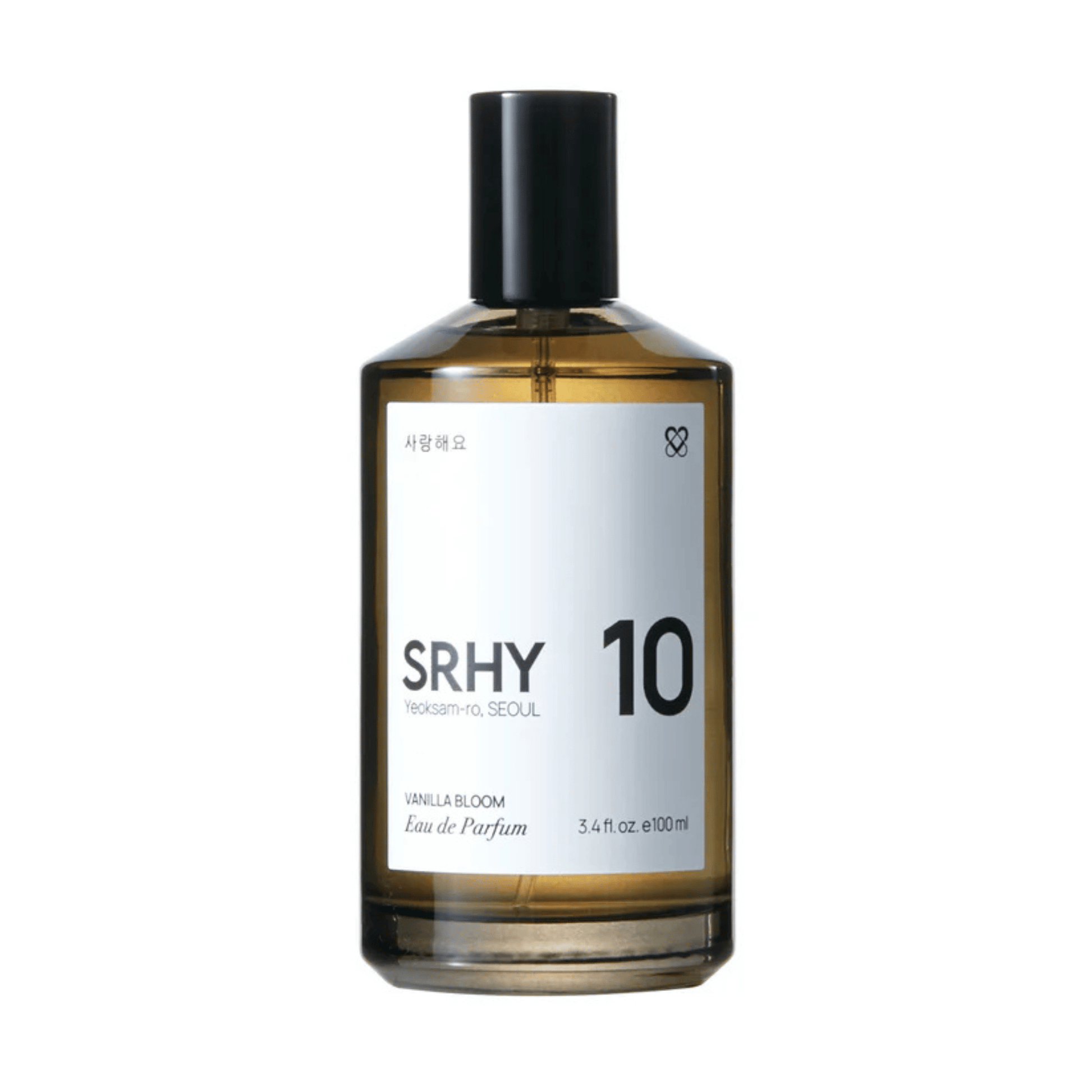 Primary Image of 10. Vanilla Bloom EDP, brown perfume bottle with white label