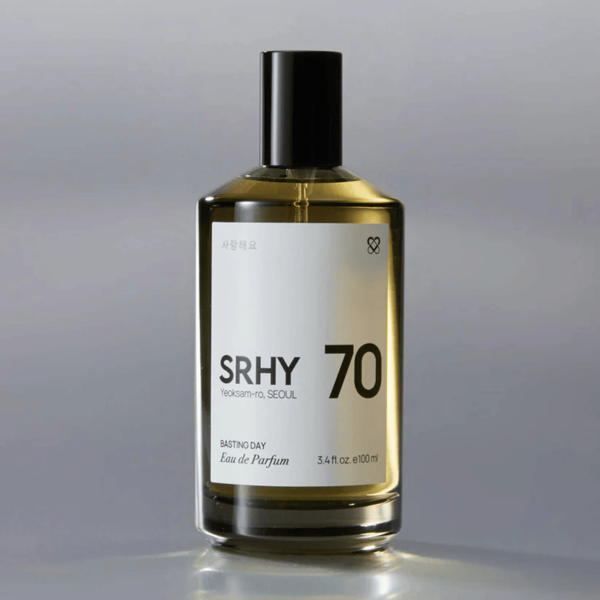 Alternate Image of 70. Basting Day EDP, dark perfume bottle with white label
