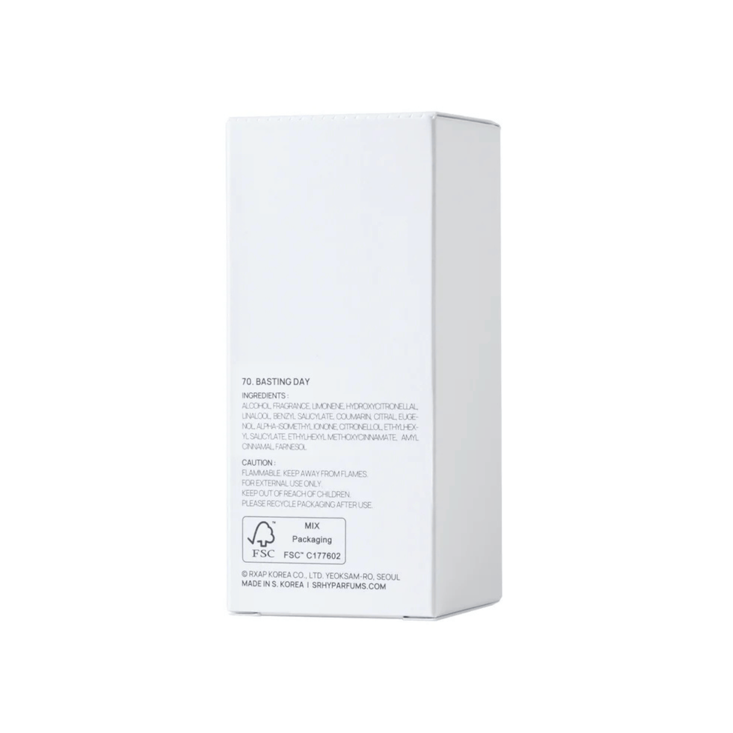 Alternate Image of 70. Basting Day EDP, white perfume box