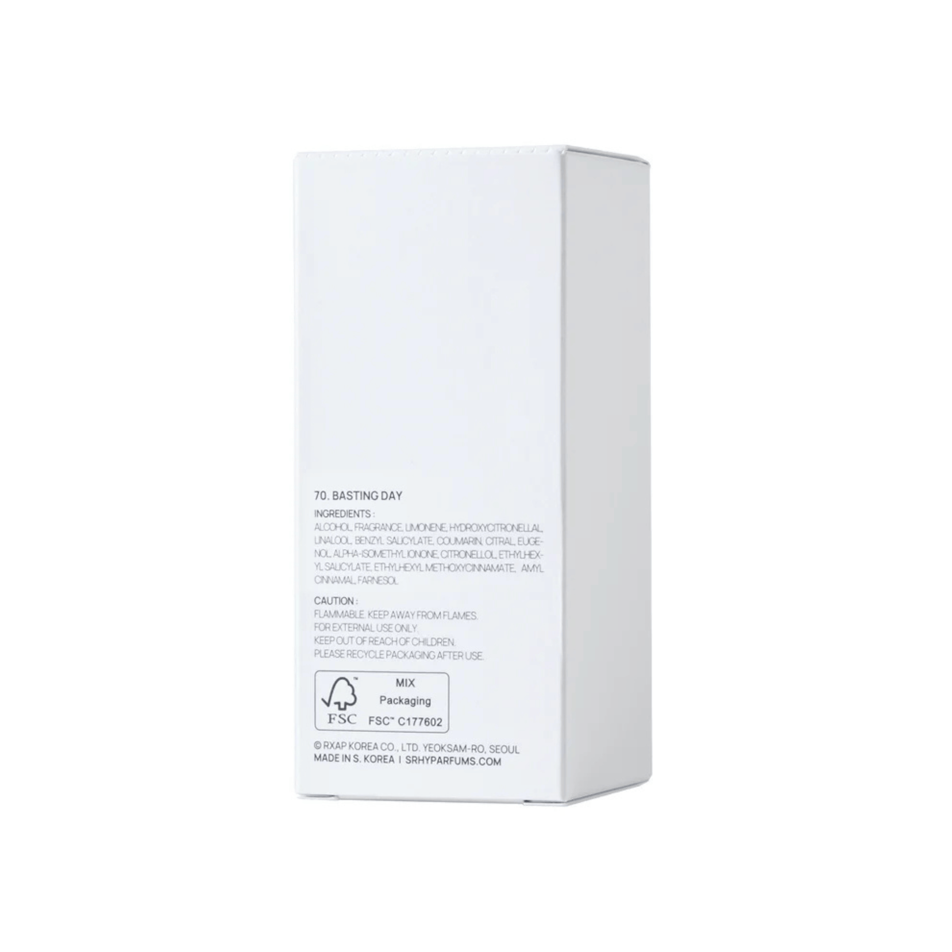 Alternate Image of 70. Basting Day EDP, white perfume box
