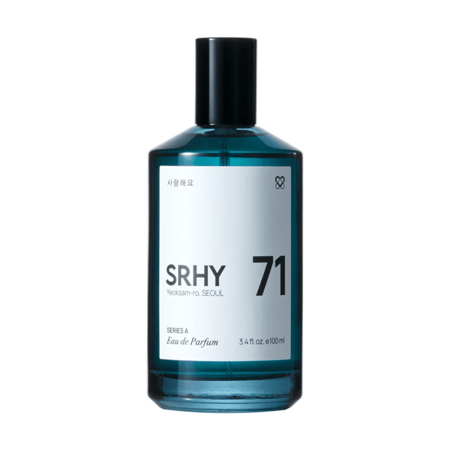 Primary Image of 71. Series A EDP, blue perfume bottle with white label