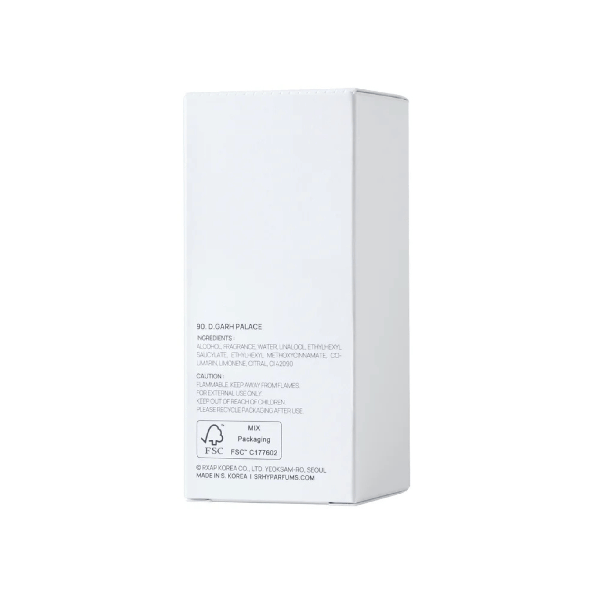 Alternate Image of 90. D'Garh Palace EDP, white perfume box