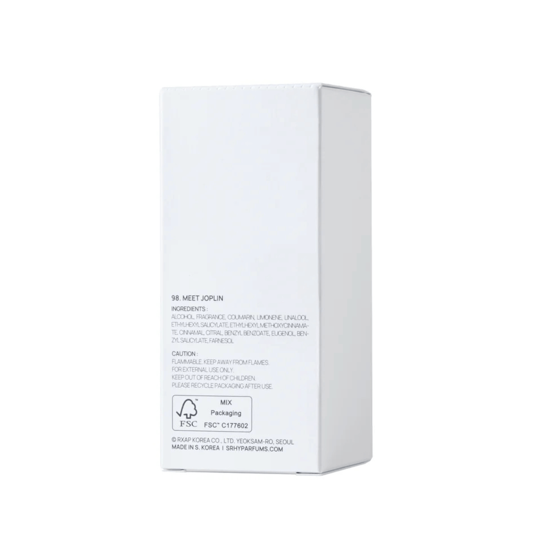 Alternate Image of 98. Meet Joplin EDP, white perfume box