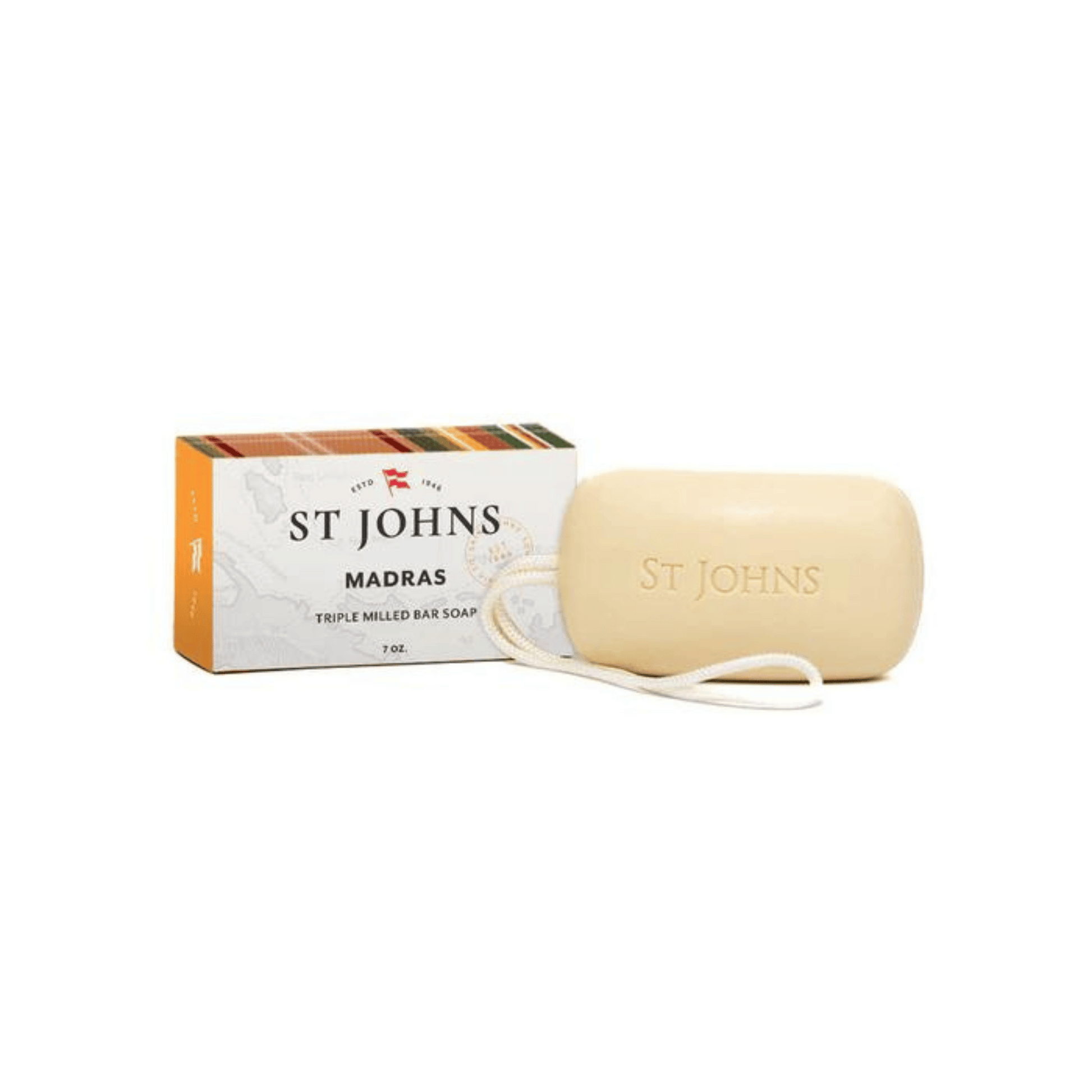 Primary Image of Madras Soap on Rope Bar Soap