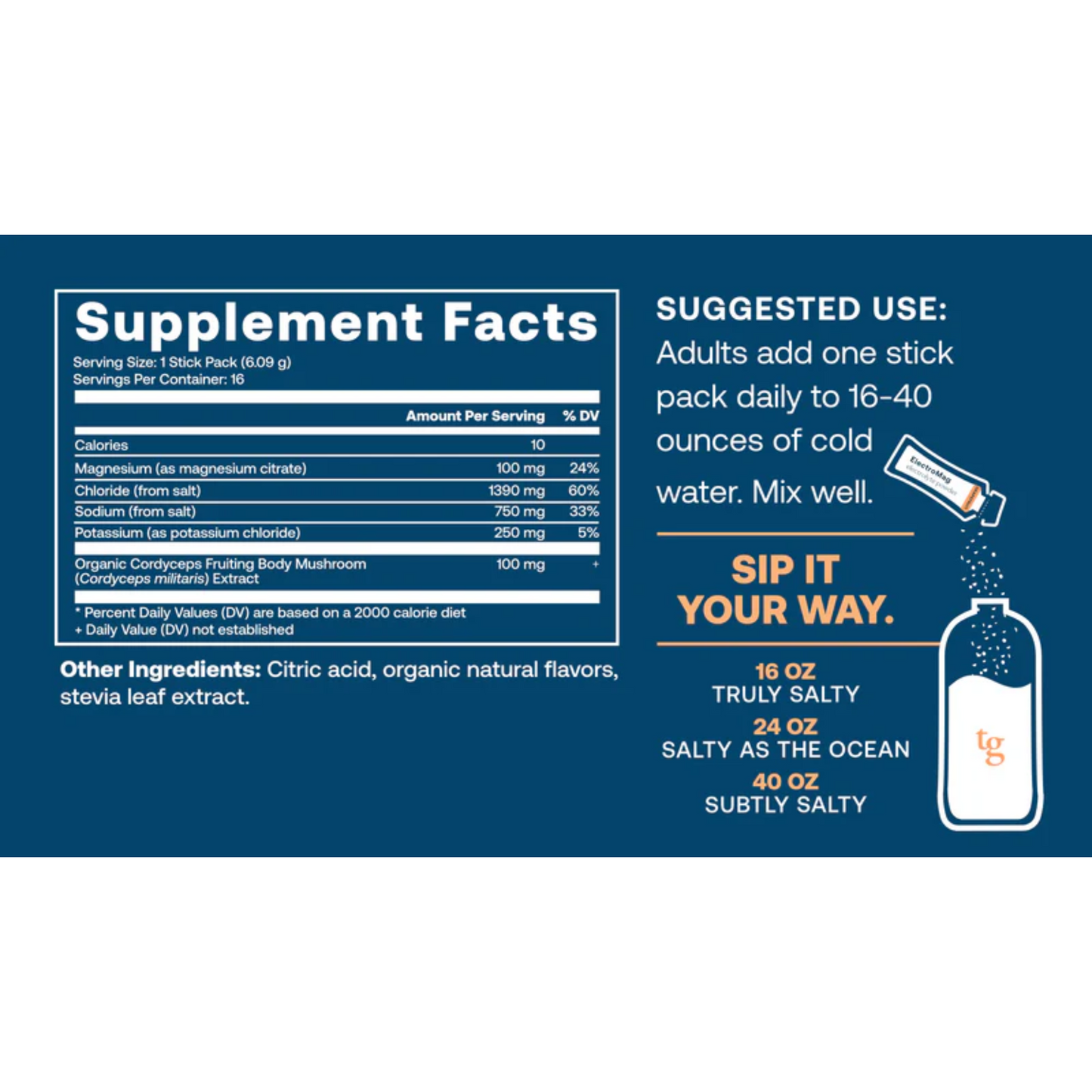 alternate image of true grace grapefruit electromag packet