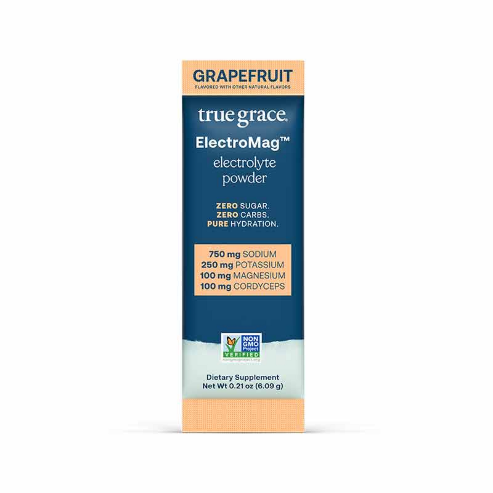 alternate image of true grace grapefruit electromag packets