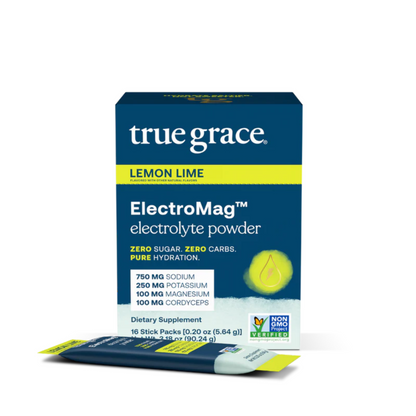 primary image of true grace lemon lime electromag packets