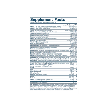 primary image of true grace mens multivitamin 120