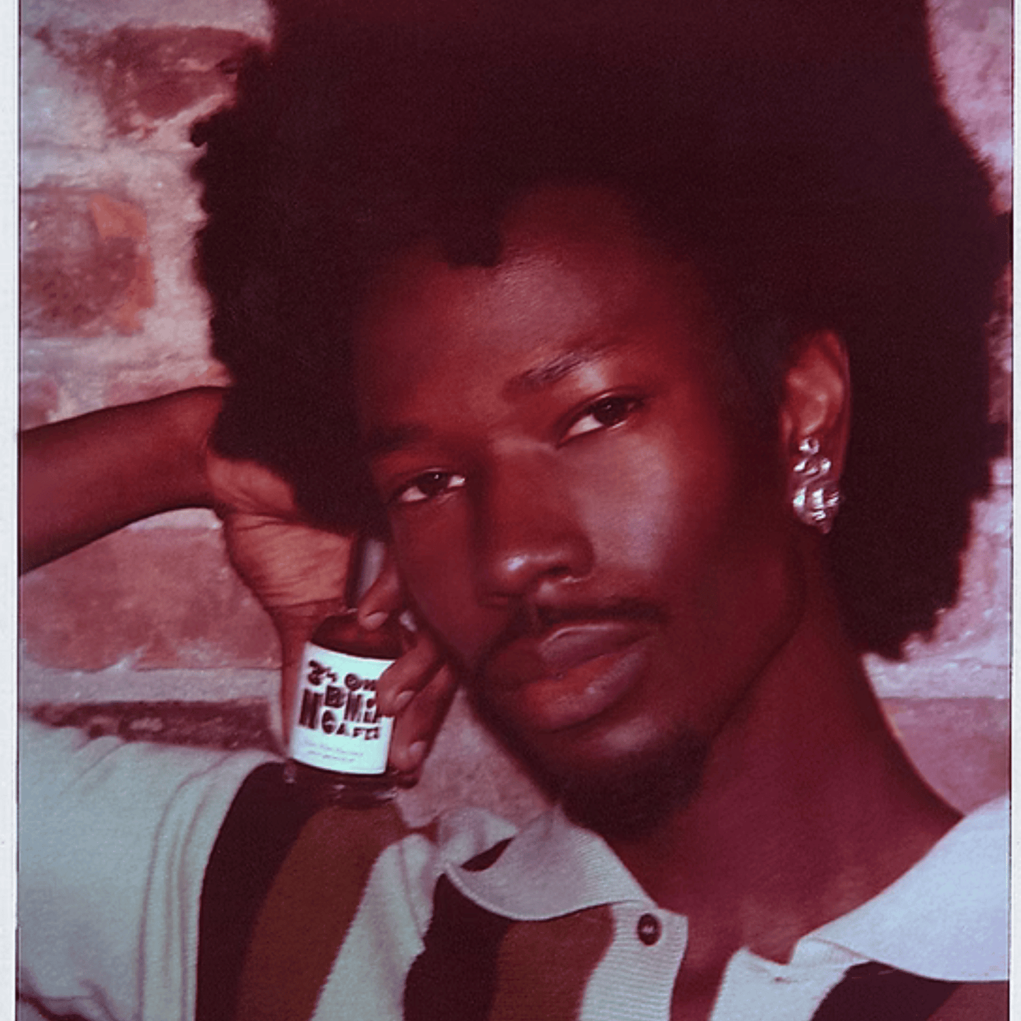 Alternate Image of 34 Bohemian Cafes EDP, fragrance bottle with model