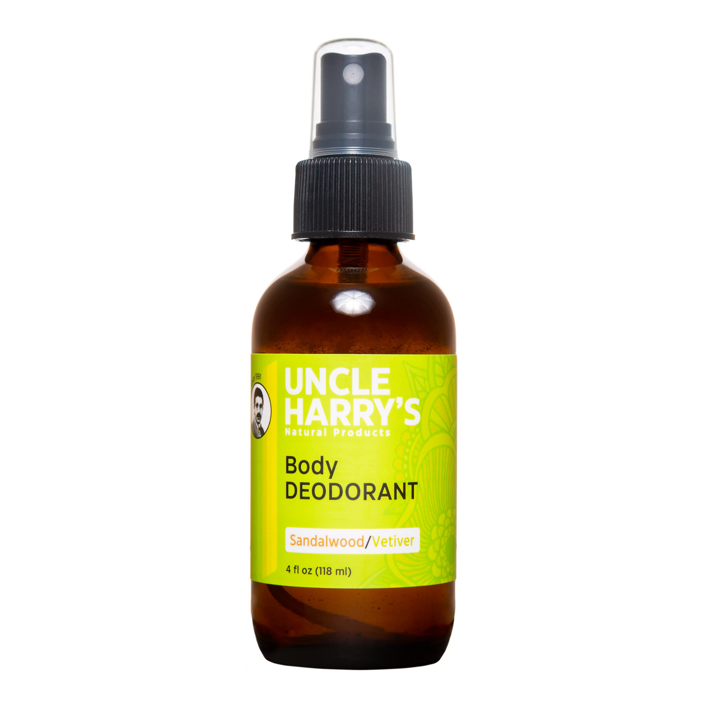 primary image of uncle harry's body deodorant sandalwood and vetiver