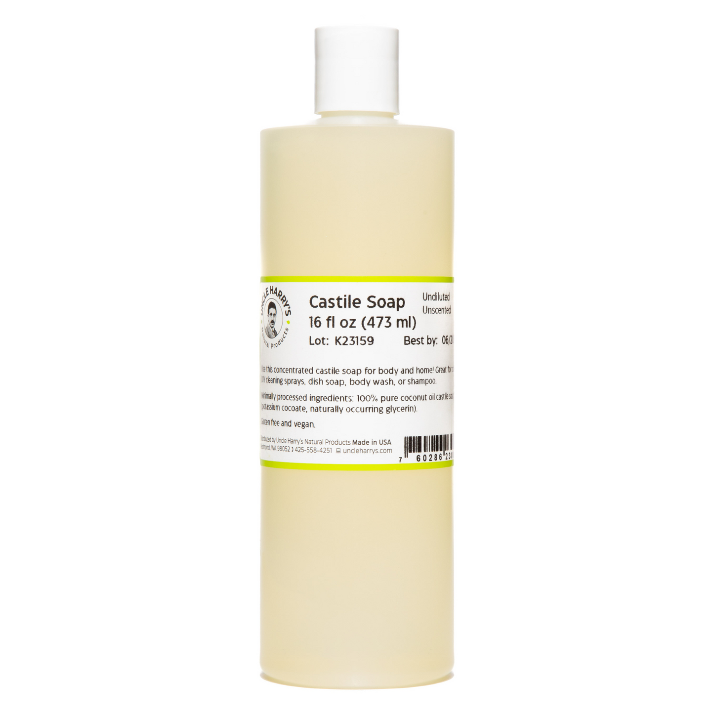 primary image of uncle harry's castille soap