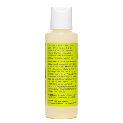 alternate image of uncle harry's castor oil 4oz