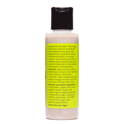 alternate image of uncle harry's cedar sage hair gel