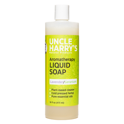 primary image of uncle harry's lavender geranium oil 16oz