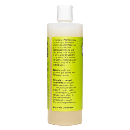 alternate image of uncle harry's lavender geranium oil 16oz