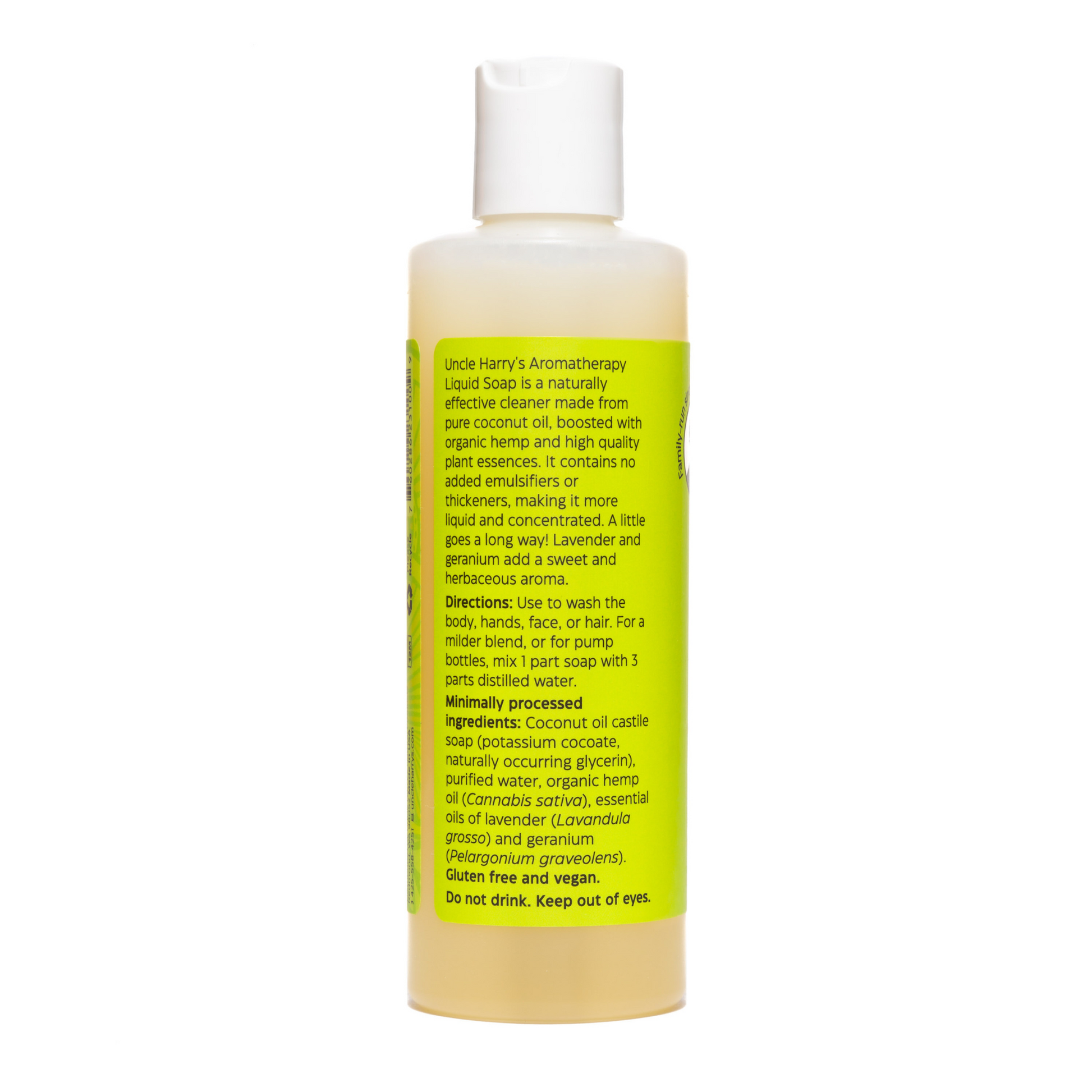 primary image of uncle harry's lavender geranium soap 8oz