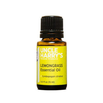 primary image of uncle harry's lemongrass essential oil