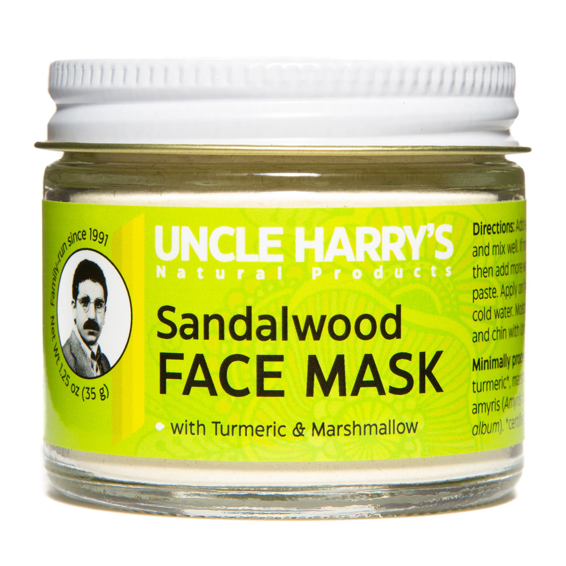 primary image of uncle harry's sandalwood face mask