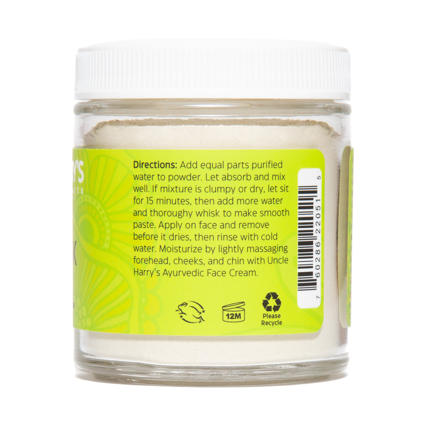 alternate image of uncle harry's sandalwood face mask lg