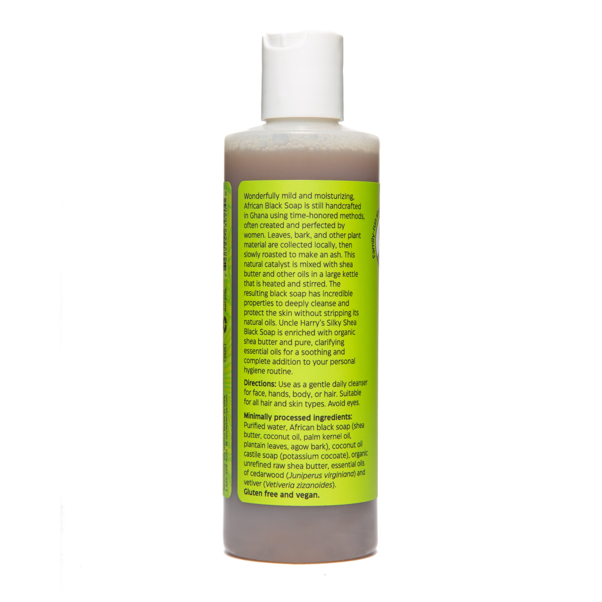alternate image of uncle harry's vetiver black soap