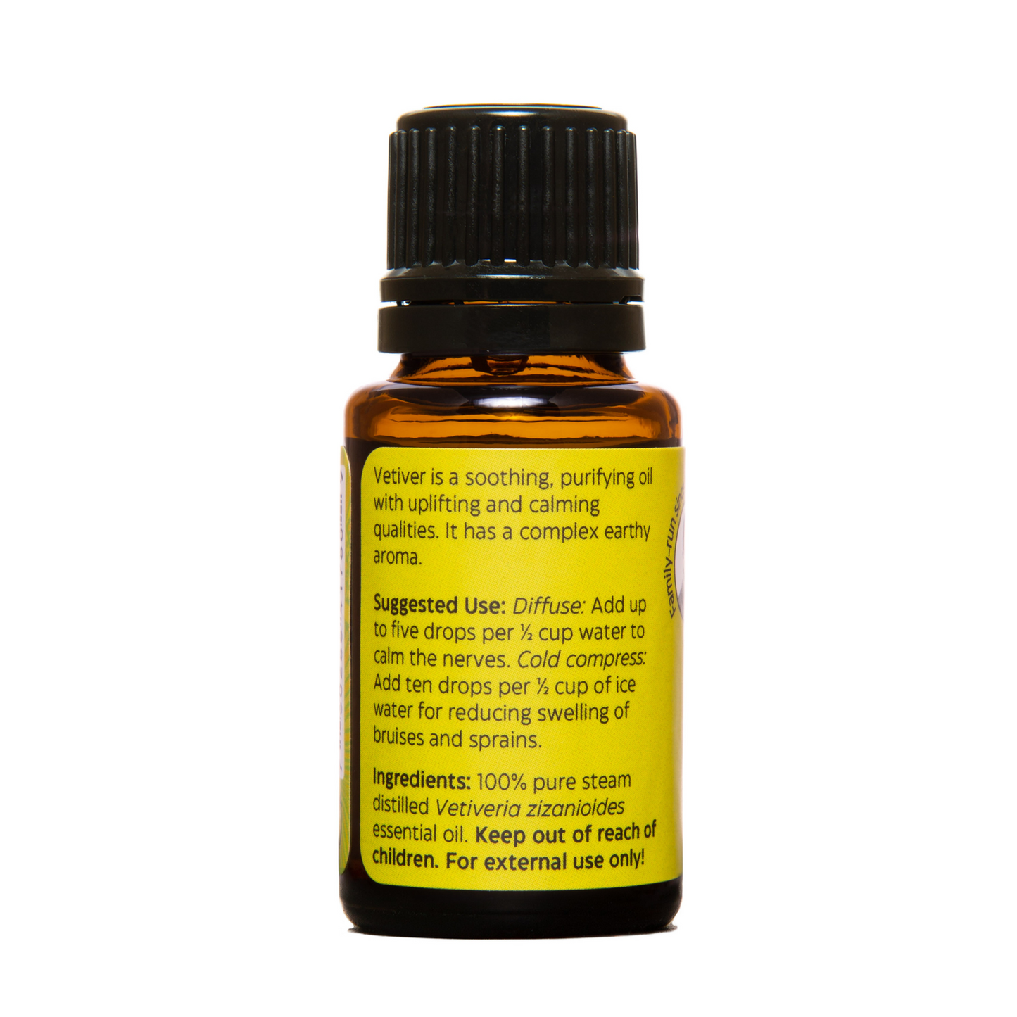 alternate image of uncle harry's vetiver oil