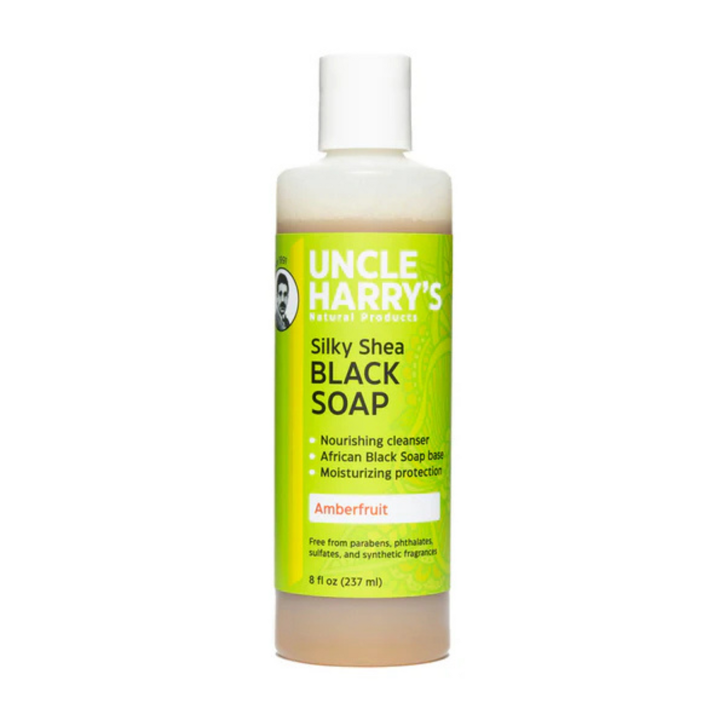 primary image of uncle harry's silky shea black soap