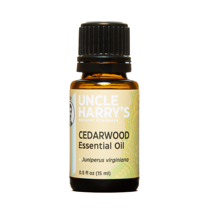 primary image of uncle harry's cedarwood essential oil
