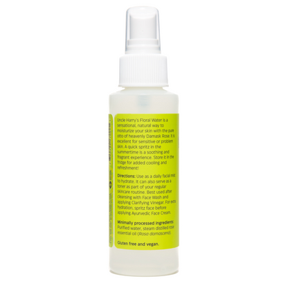 alternate image of uncle harry's damask rose floral water 4oz