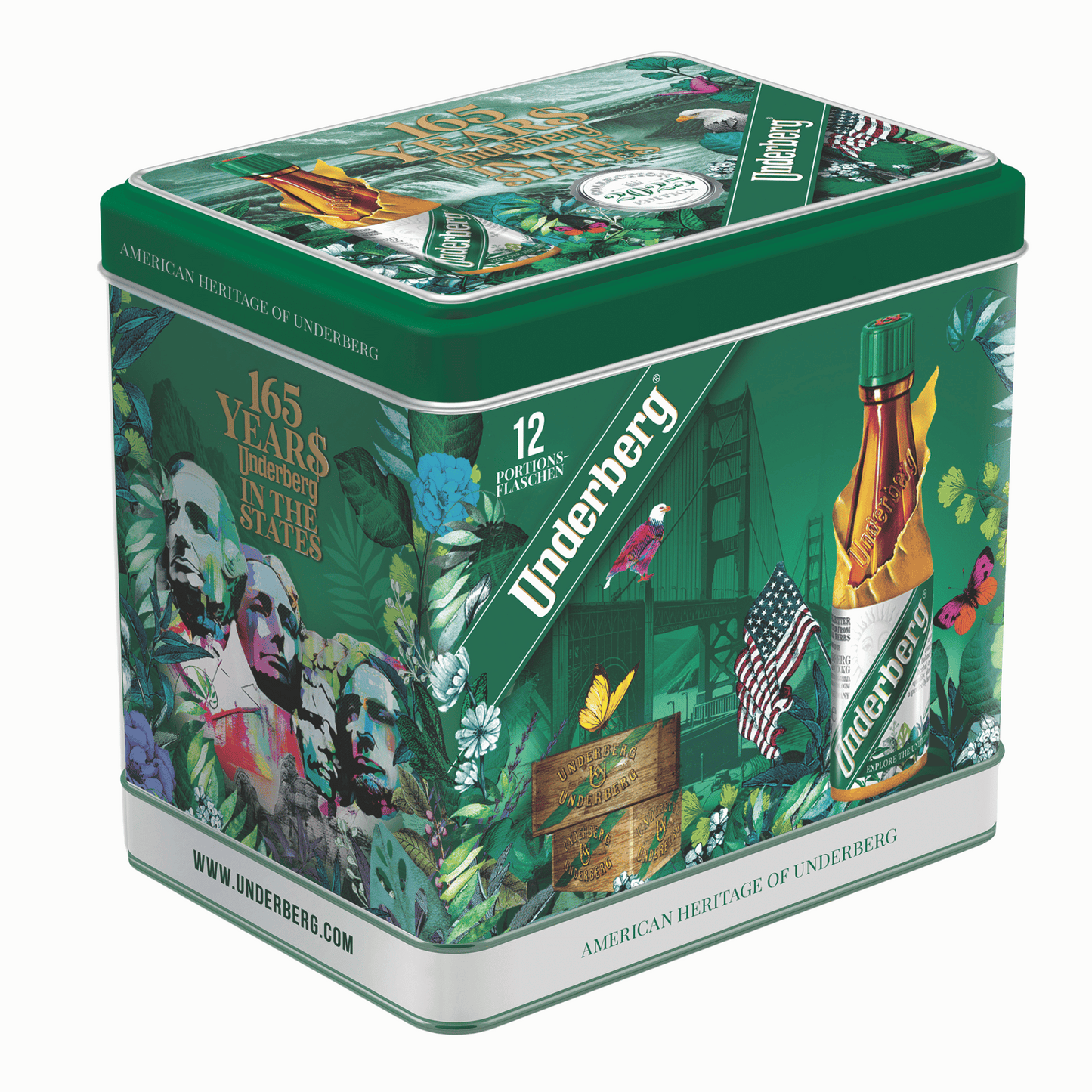 Underberg 2025 Annual Collectors Tin (12 x 20 ml) #10088876