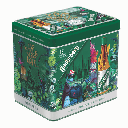 Underberg 2025 Annual Collectors Tin (12 x 20 ml) #10088876