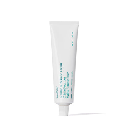 Primary Image of Botanic Buzz Hand Cream, hand cream in white metal tube